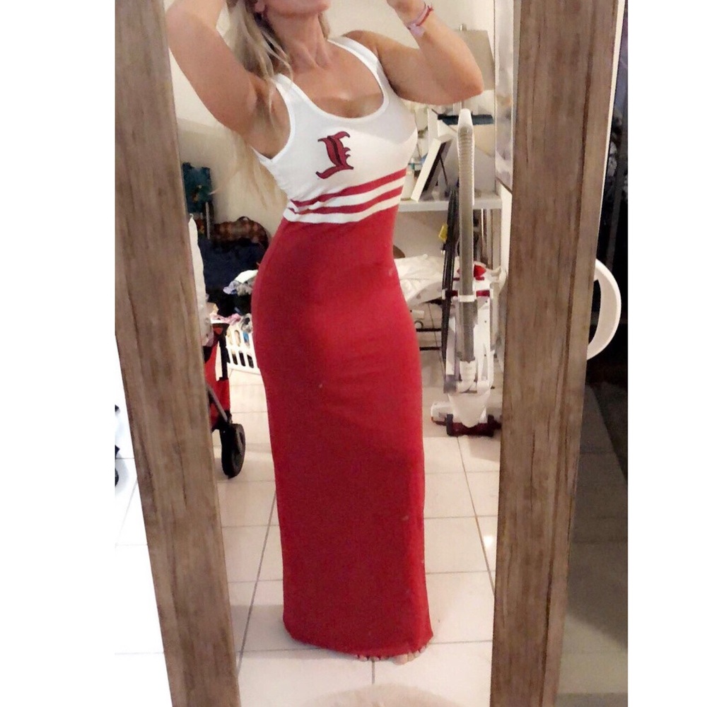 U of L maxi dress